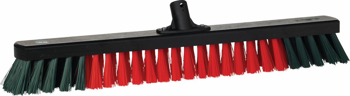 Garage Broom, 665 mm, Hard, Black