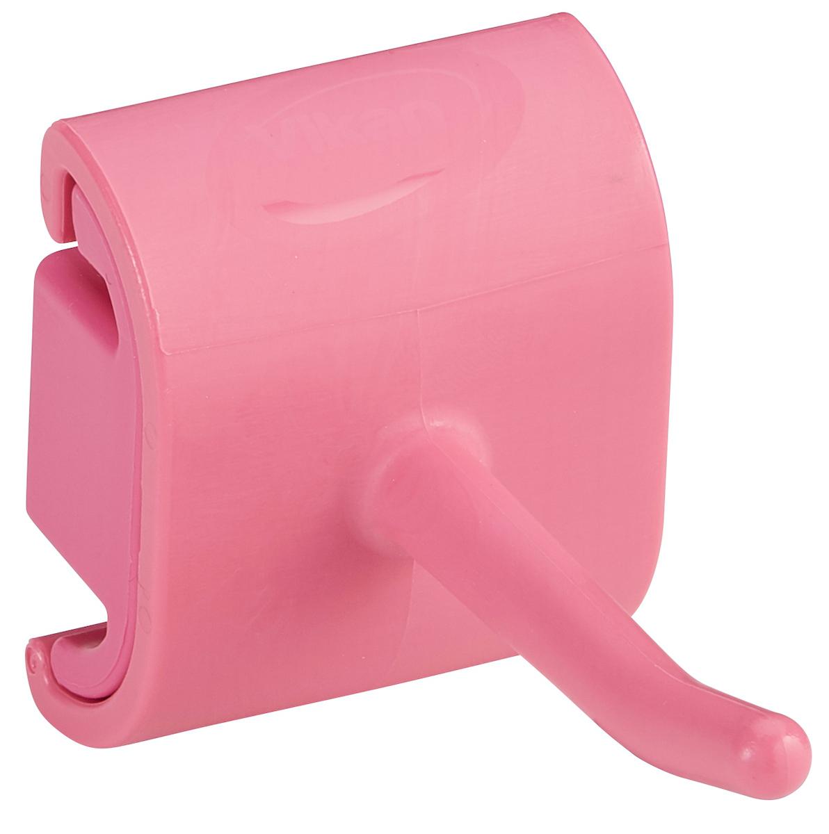 Vikan Hygienic Wall Bracket, Single Module, 41.5 mm, Pink