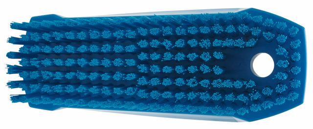 Vikan Hand Brush S / Nailbrush, 130 mm, Hard, Blue