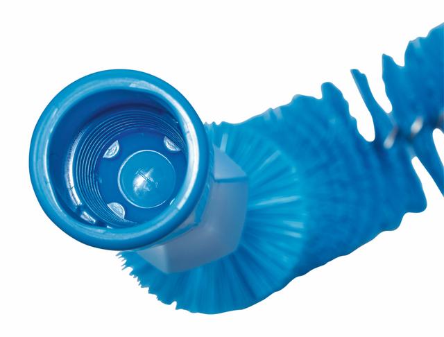 Pipe Exterior Brush, Ø55 mm, 360 mm, Medium, Blue