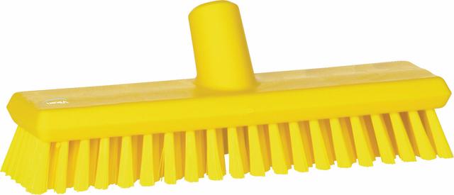 Deck Scrub, waterfed, 270 mm, Medium, Yellow