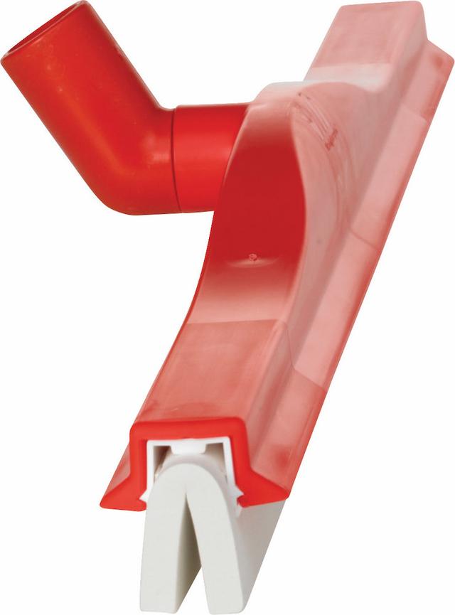 Revolving Neck Floor squeegee w/Replacement Cassette, 600 mm, , Red