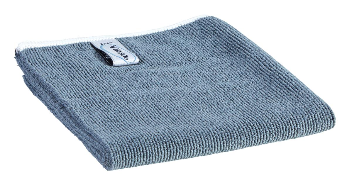 Vikan Basic microfibre cloth, 32 x 32 cm, Grey