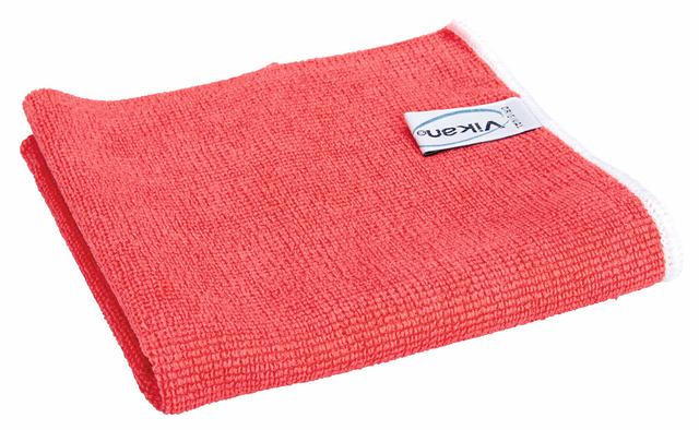 Vikan Original Microfibre cloth, 32 x 32 cm, Red