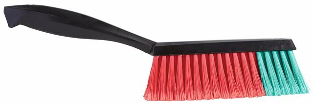 Hand Brush w/Short Handle, 330 mm, Soft, Black