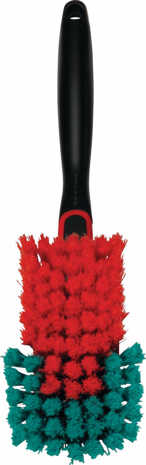 Multi Brush/Rim Cleaner, 290 mm, Soft/split, Black