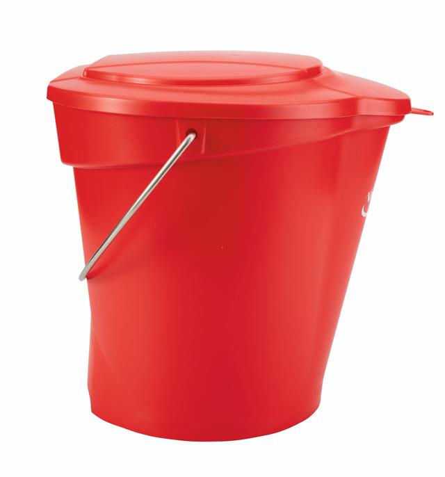 Lid for Bucket 5686, 12 Litre, Red