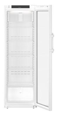 Liebherr SRFvg 4011 laboratory refridgerator, +3 °C to +16 °C, 420 L, (mm) 597 x 654 x 1884, fan-assisted cooling, plastic inner liner, glass door Liebherr SRFvg 4011 laboratory refridgerator, +3 °C to +16 °C, 420 L, (mm) 597 x 654 x 1884, fan-assisted cooling, plastic inner liner, glass door