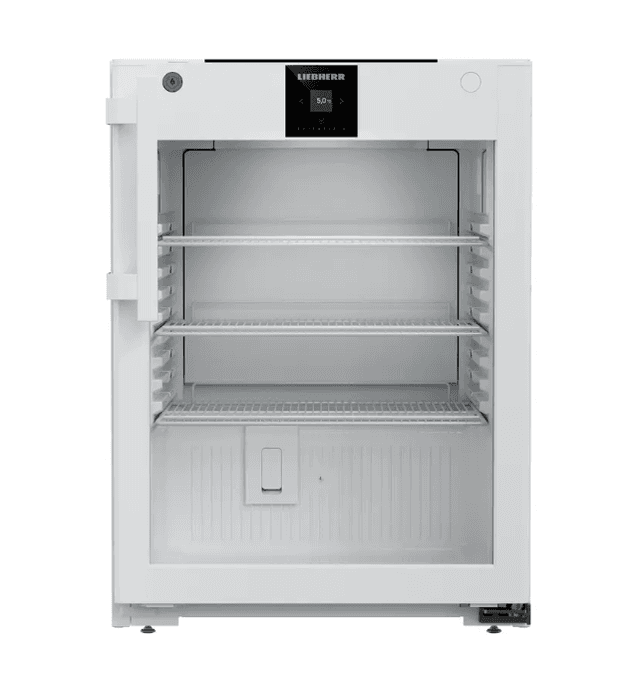 Liebherr SRTvg 1511 laboratory refridgerator, 3 °C ... +16 °C, 97 L, plastic inner liner, glass door Liebherr SRTvg 1511 laboratory refridgerator, 3 °C ... +16 °C, 97 L, plastic inner liner, glass door
