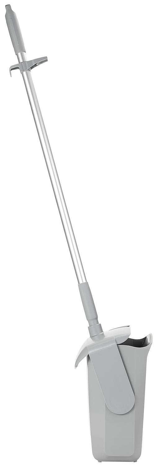 Vikan Dustpan set, closable with broom, 335 mm, Medium, Grey Vikan Dustpan set, closable with broom, 335 mm, Medium, Grey