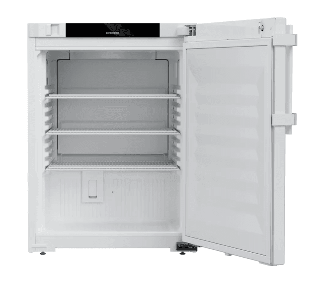 Liebherr SRTvg 1511 laboratory refridgerator, 3 °C ... +16 °C, 97 L, plastic inner liner, steel door Liebherr SRTvg 1511 laboratory refridgerator, 3 °C ... +16 °C, 97 L, plastic inner liner, steel door