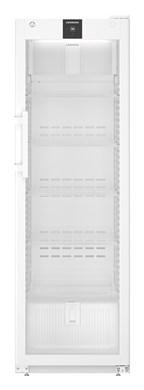Liebherr SRFvg 4011 laboratory refridgerator, +3 °C to +16 °C, 420 L, (mm) 597 x 654 x 1884, fan-assisted cooling, plastic inner liner, glass door Liebherr SRFvg 4011 laboratory refridgerator, +3 °C to +16 °C, 420 L, (mm) 597 x 654 x 1884, fan-assisted cooling, plastic inner liner, glass door