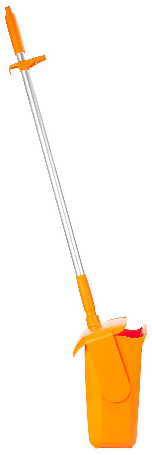 Vikan Dustpan set, closable with broom, 335 mm, Medium, Orange Vikan Dustpan set, closable with broom, 335 mm, Medium, Orange