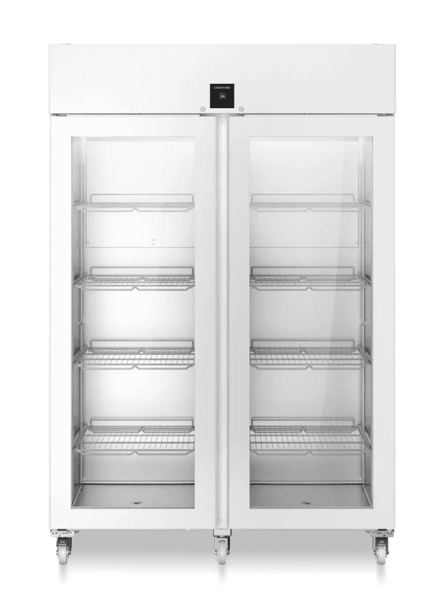 Liebherr SRPvg 1412 laboratory refrigerator, +0 °C ... +16 °C, 1091 L, stainless steel inner liner, glass door Liebherr SRPvg 1412 laboratory refrigerator, +0 °C ... +16 °C, 1091 L, stainless steel inner liner, glass door