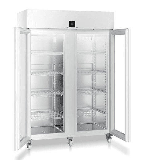 Liebherr SRPvg 1412 laboratory refrigerator, +0 °C ... +16 °C, 1091 L, stainless steel inner liner, glass door Liebherr SRPvg 1412 laboratory refrigerator, +0 °C ... +16 °C, 1091 L, stainless steel inner liner, glass door