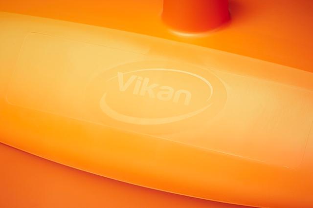 Vikan Dustpan set, closable with broom, 335 mm, Medium, Orange Vikan Dustpan set, closable with broom, 335 mm, Medium, Orange