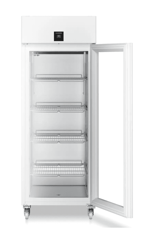 Liebherr SRPvh 8411 laboratory refrigerator, 0 °C ... +16 °C, 702 L, DIN 13277 compliant, stainless steel inner liner, glass door Liebherr SRPvh 8411 laboratory refrigerator, 0 °C ... +16 °C, 702 L, DIN 13277 compliant, stainless steel inner liner, glass door