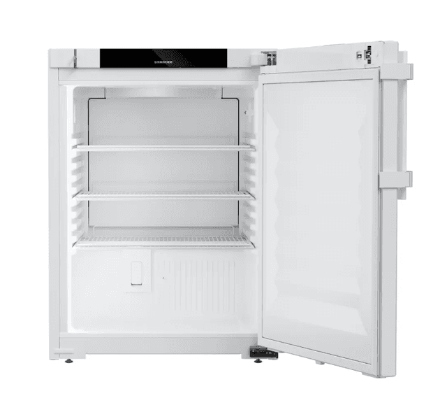 Liebherr HMTvh 1501 pharmaceutical refridgerator, +5 °C, 97 L, fan-assisted cooling, compliant with DIN 13277, steel door Liebherr HMTvh 1501 pharmaceutical refridgerator, +5 °C, 97 L, fan-assisted cooling, compliant with DIN 13277, steel door