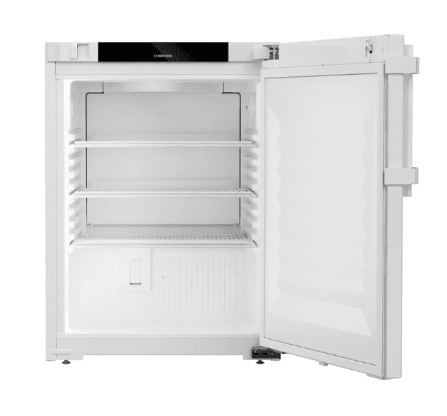 Liebherr SRTvh 1501 laboratory refridgerator, 3 °C ... +16 °C, 97 L, DIN 13277 compliant, plastic inner liner, steel door Liebherr SRTvh 1501 laboratory refridgerator, 3 °C ... +16 °C, 97 L, DIN 13277 compliant, plastic inner liner, steel door