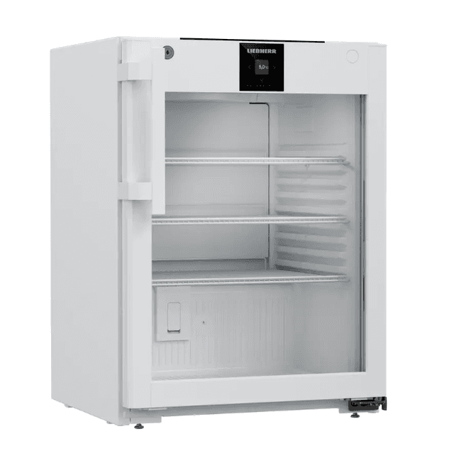 Liebherr SRTvg 1511 laboratory refridgerator, 3 °C ... +16 °C, 97 L, plastic inner liner, glass door Liebherr SRTvg 1511 laboratory refridgerator, 3 °C ... +16 °C, 97 L, plastic inner liner, glass door