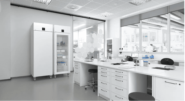 Liebherr SRPvg 6511 laboratory refrigerator, 0 °C ... +16 °C, 480 L, stainless steel inner liner, glass door Liebherr SRPvg 6511 laboratory refrigerator, 0 °C ... +16 °C, 480 L, stainless steel inner liner, glass door