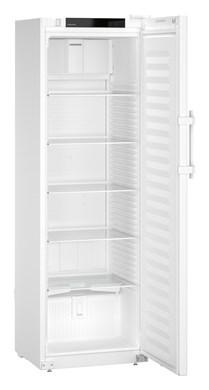Liebherr SRFfg 4001 laboratory refridgerator, +3 °C to +16 °C, 394 L, (mm) 597 x 654 x 1884, fan-assisted cooling, spark-free interior, steel door Liebherr SRFfg 4001 laboratory refridgerator, +3 °C to +16 °C, 394 L, (mm) 597 x 654 x 1884, fan-assisted cooling, spark-free interior, steel door