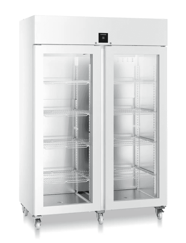 Liebherr SRPvg 1412 laboratory refrigerator, +0 °C ... +16 °C, 1091 L, stainless steel inner liner, glass door Liebherr SRPvg 1412 laboratory refrigerator, +0 °C ... +16 °C, 1091 L, stainless steel inner liner, glass door