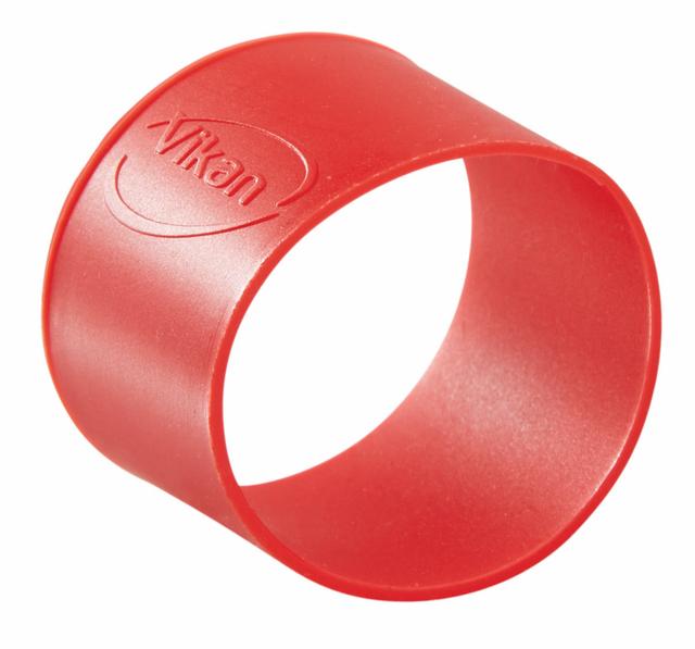 Vikan Colour Coding Rubber Band x 5, Ø40 mm, , Red Vikan Colour Coding Rubber Band x 5, Ø40 mm, , Red