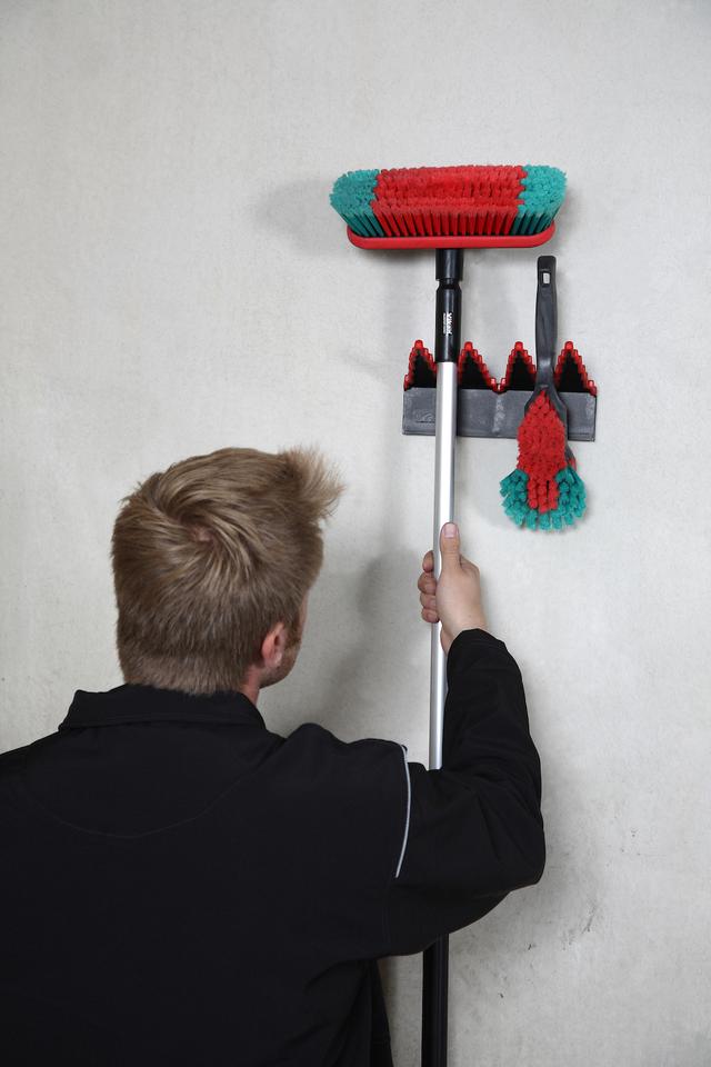 Vehicle Brush, waterfed, 230 mm, Soft/split, Black Vehicle Brush, waterfed, 230 mm, Soft/split, Black