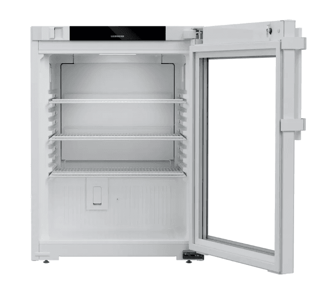 Liebherr SRTvg 1511 laboratory refridgerator, 3 °C ... +16 °C, 97 L, plastic inner liner, glass door Liebherr SRTvg 1511 laboratory refridgerator, 3 °C ... +16 °C, 97 L, plastic inner liner, glass door