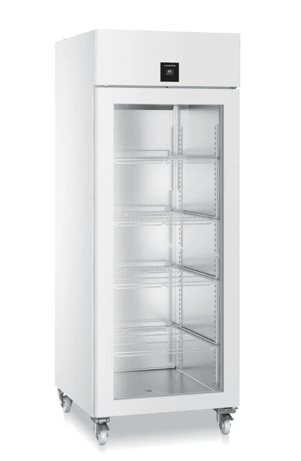 Liebherr SRPvh 8411 laboratory refrigerator, 0 °C ... +16 °C, 702 L, DIN 13277 compliant, stainless steel inner liner, glass door Liebherr SRPvh 8411 laboratory refrigerator, 0 °C ... +16 °C, 702 L, DIN 13277 compliant, stainless steel inner liner, glass door